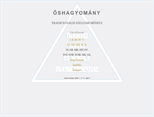 Tablet Screenshot of oshagyomany.vidya.hu